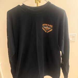 Vintage- 2010 Marathon Monday Hyde Park Harley Riders long Sleeve- Gildan Med